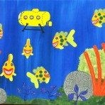 Submarine Tour 3 Note Cards (4)